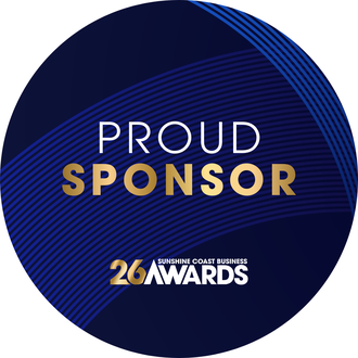 Proud sponsor, Sunshine Coast Business Awards 2026